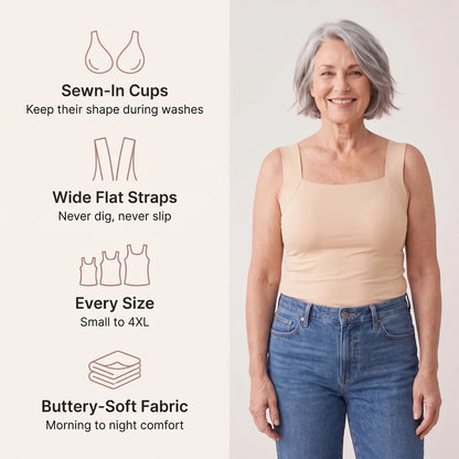 Lavenia - Band Free Bra Tank